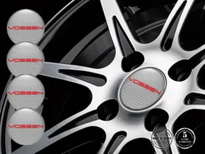 Vossen Radfelge Dekor Stil Premium Harz-Aufkleber